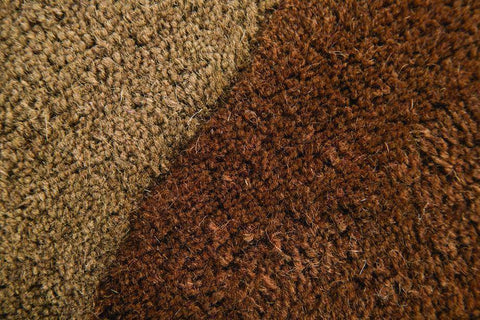 Image of Regina Brown/Taupe Area Rug RUGSANDROOMS 