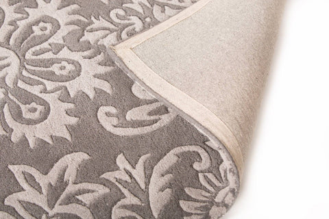 Image of Runa Grey Area Rug RUGSANDROOMS 
