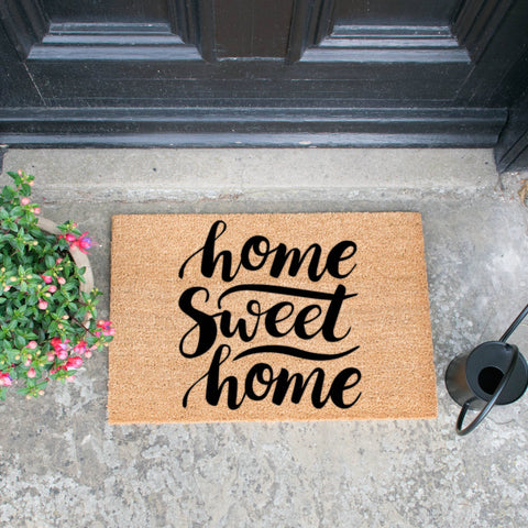 Home Sweet Home Doormat RUGSANDROOMS 