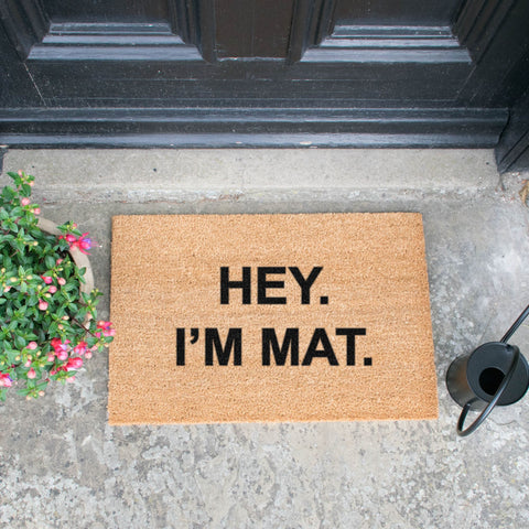I'm Mat Doormat RUGSANDROOMS 