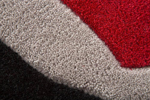 Image of Maddie Red Area Rug RUGSANDROOMS 