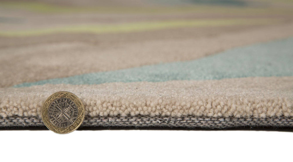 Mabel Teal/Green Area Rug RUGSANDROOMS 