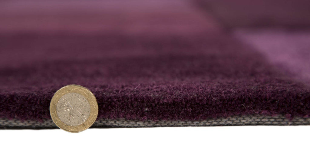 Mabel Aubergine Area Rug RUGSANDROOMS 
