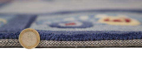 Image of Car Racing Kids Rug RUGSANDROOMS 