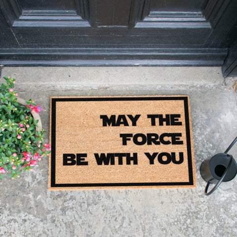 May The Force Be With You Doormat RUGSANDROOMS 