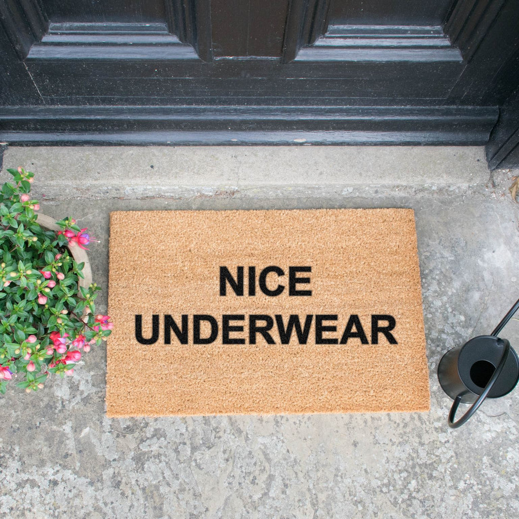Nice Underwear Doormat RUGSANDROOMS 
