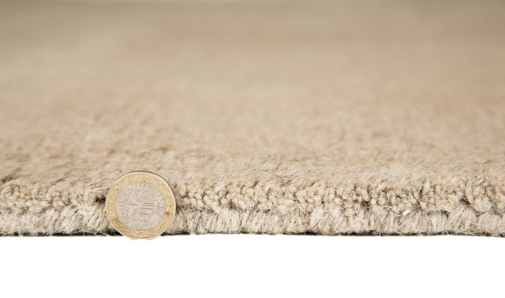 Plain Natural Area Rug RUGSANDROOMS 